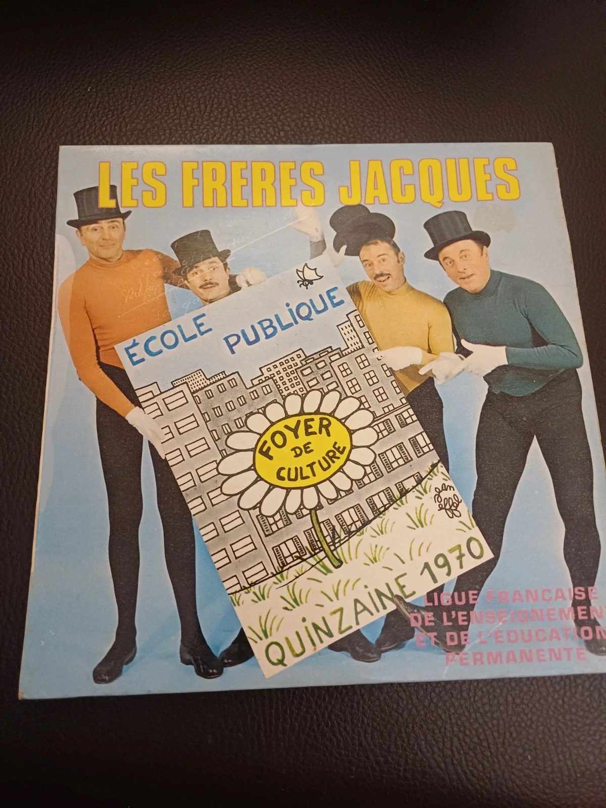 Disque 45t vinyle les frères Jacques